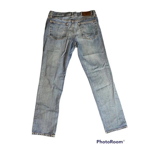 Tommy Hilfiger Straight Leg Jeans Size 32 Blue Denim - Picture 2 of 6